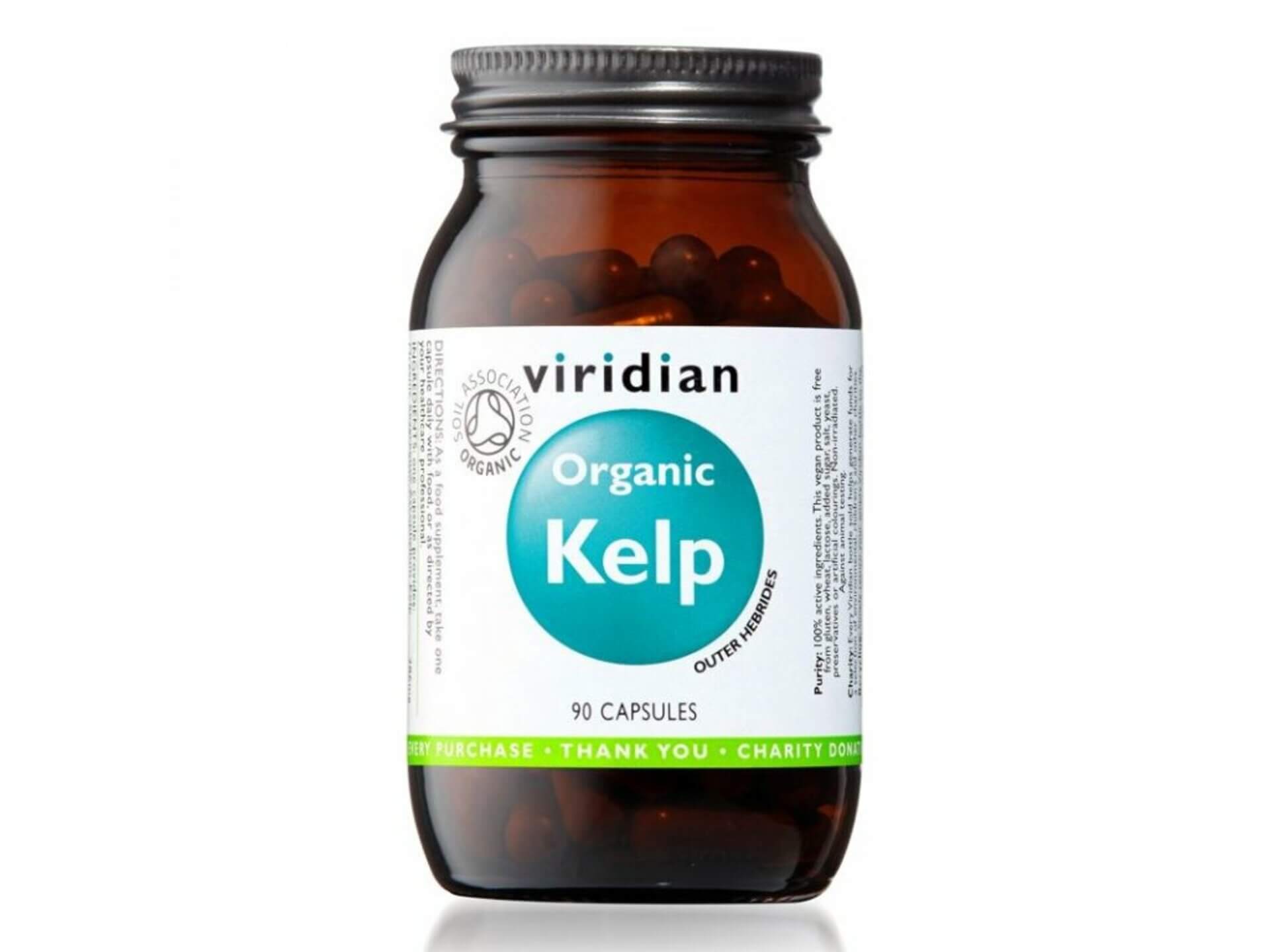 Levně Viridian Kelp organic 90 kapslí
