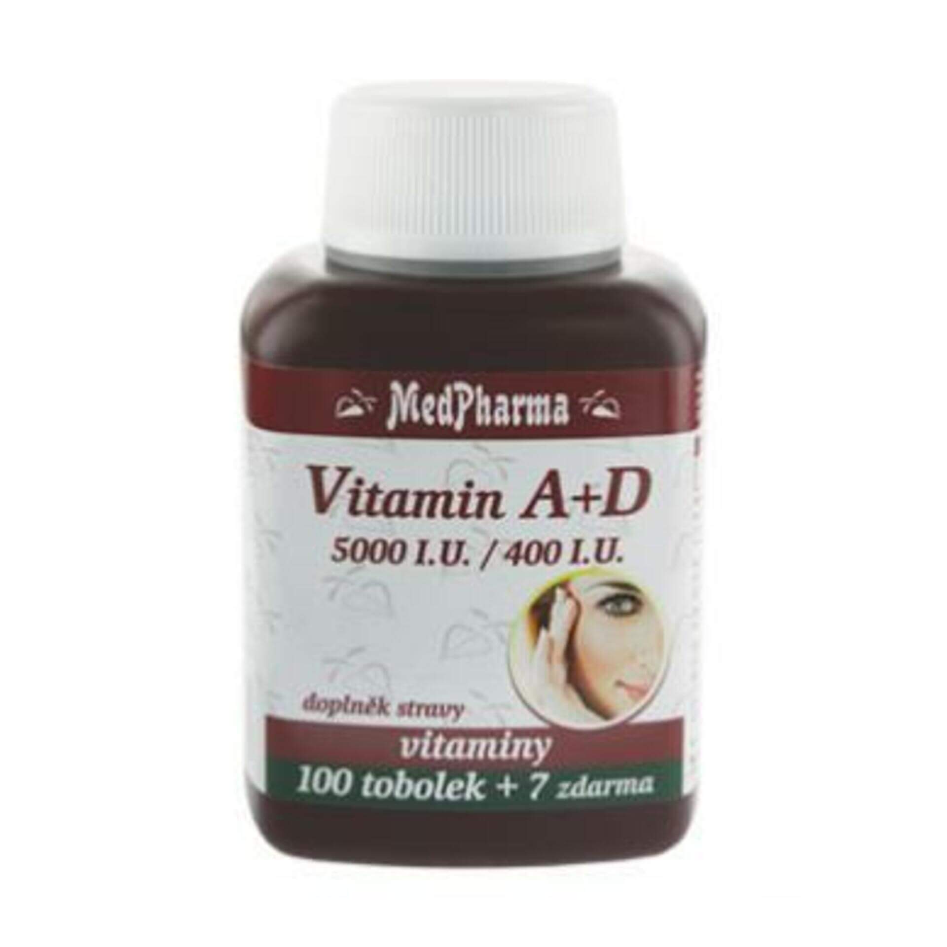 Levně MedPharma Vitamin A+D 107 tablet