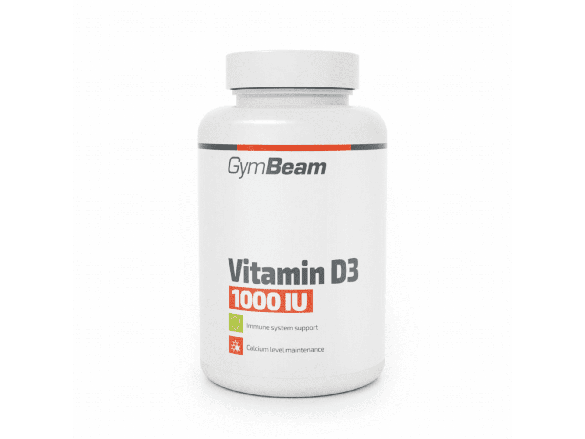 Levně GymBeam Vitamín D3 1000 IU 60 tablet