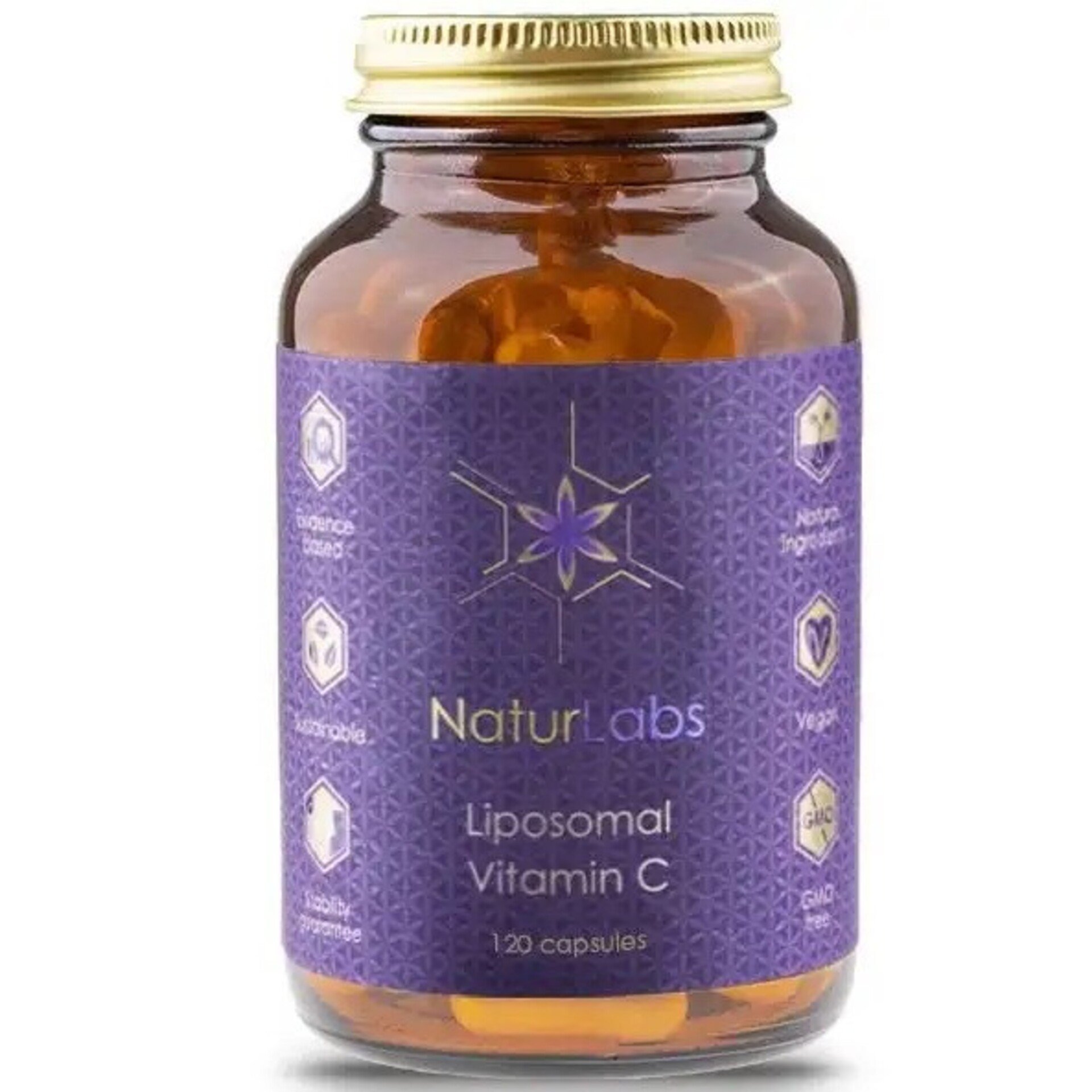 Levně NaturLabs Liposomální kapsle vitamín C 120 tablet