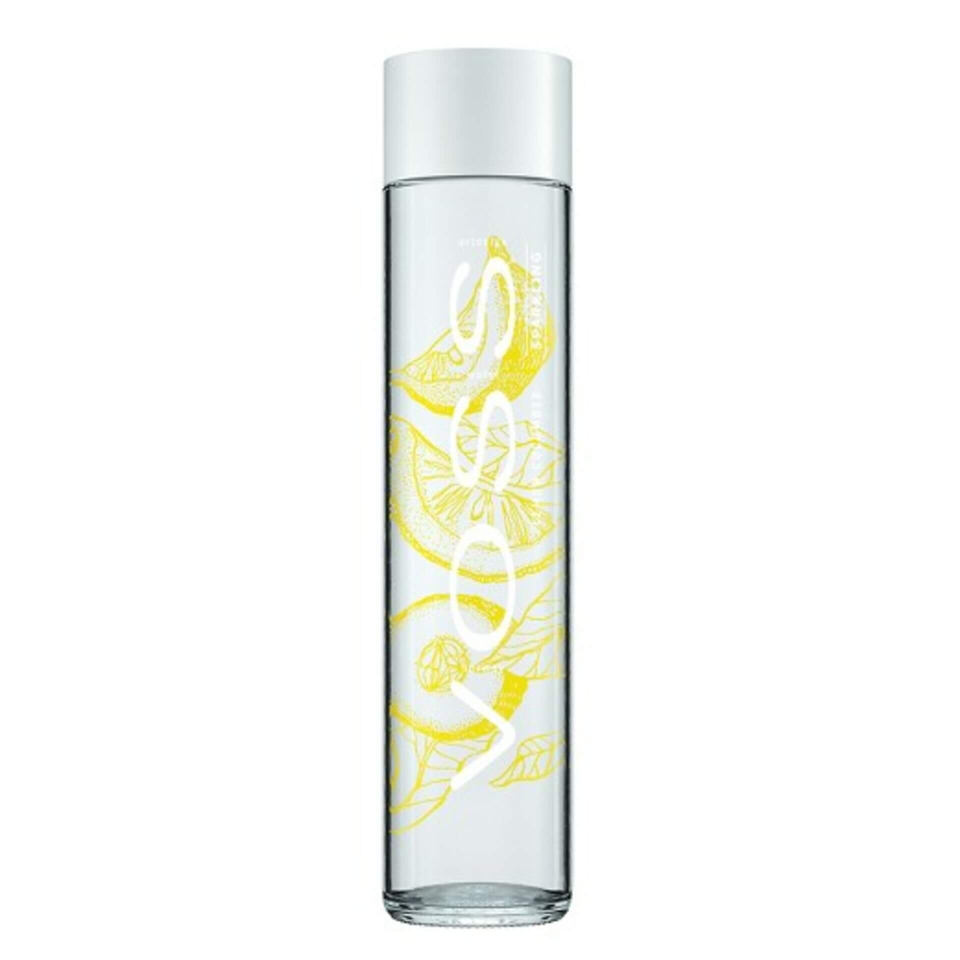Levně Voss Perlivá voda citron, okurka ve skle 375 ml