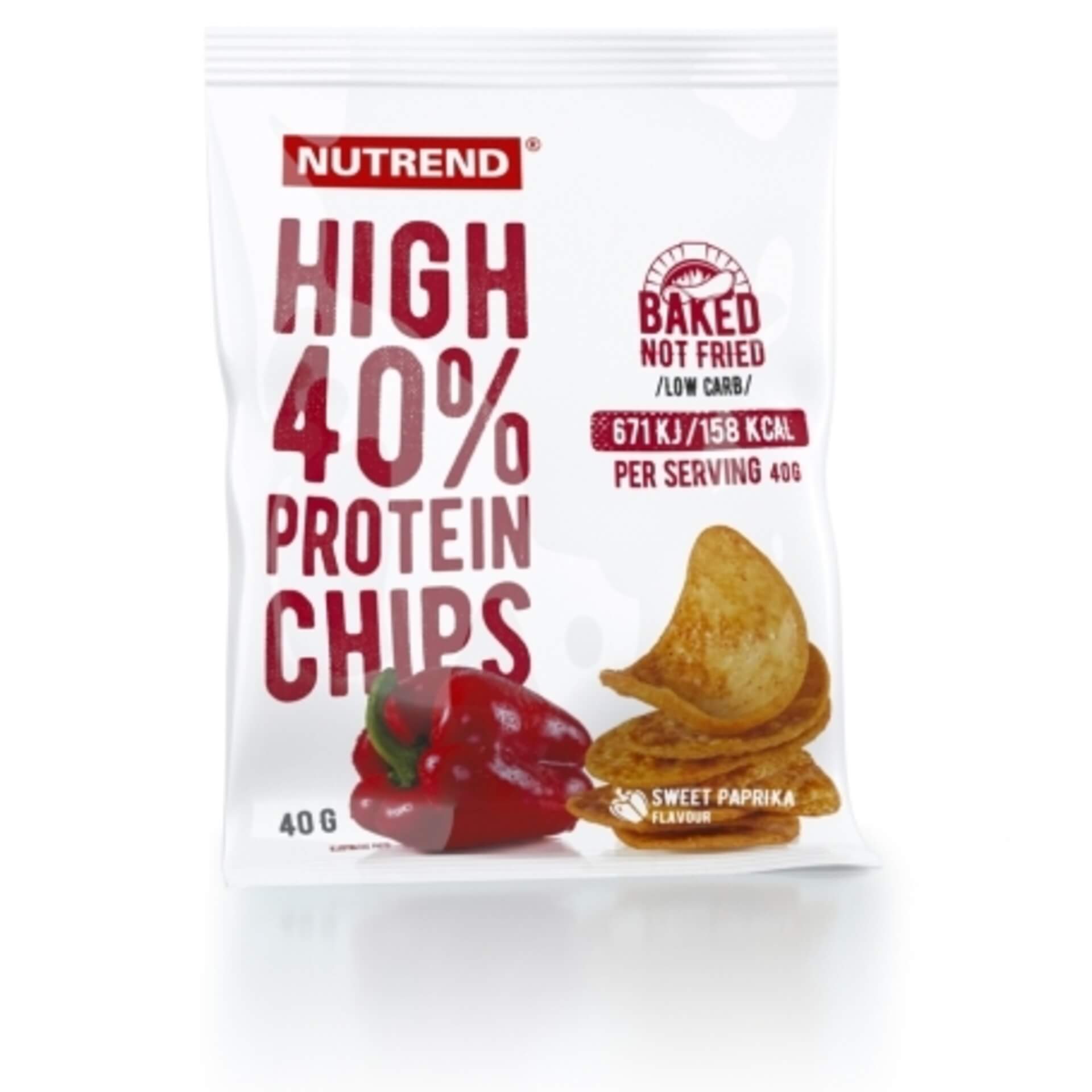 Levně Nutrend High protein chips 40 g