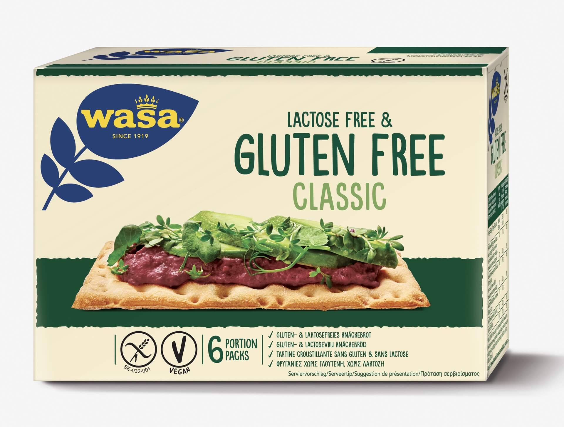 Levně Wasa Gluten free 240 g