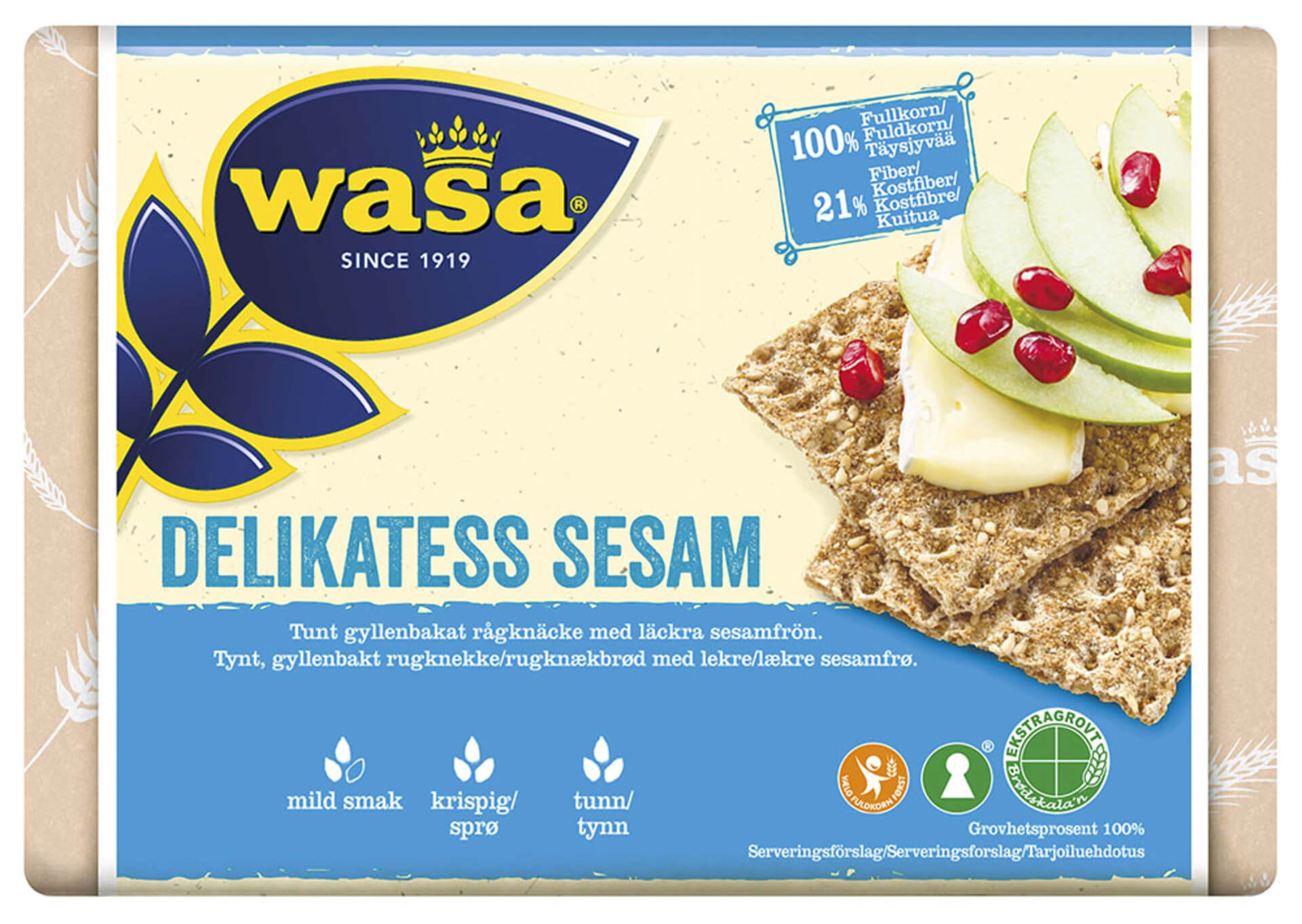 Wasa Sezam Delikatess 285 g