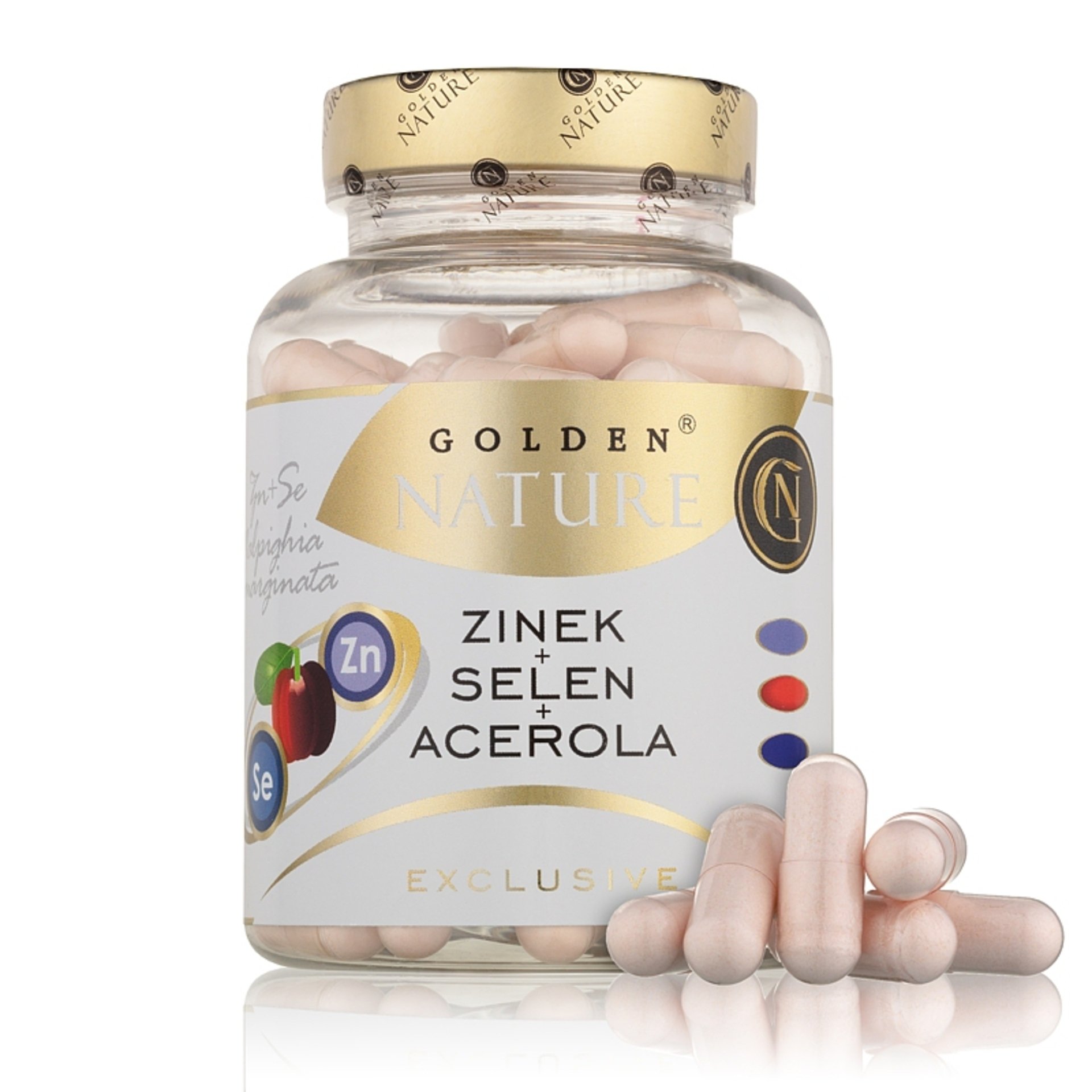 Golden Nature Zinek+Selen+Acerola 100 tablet