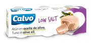 Calvo Tuňák v olivovém oleji s nízkým obsahem soli 3x80 g