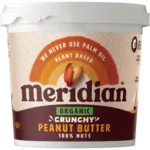 Meridian Bio Arašídové máslo křupavé 1000 g
