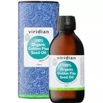 Viridian 100% Organický olej z lněných semínek 200 ml