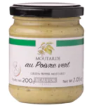 Beaufor Francouzská hořčice se zeleným pepřem (Moutarde au poivre vert) 200 g