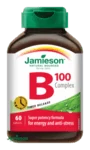 Jamieson B-komplex 100 mg s postupným uvolňováním 60 tablet