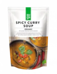 Auga Pikantní curry polévka s kokosem a houbami shiitake BIO 400 g