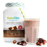 KetoDiet Proteinový nápoj příchuť lískový oříšek a čokoláda na 1 týden (35 porcí)