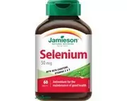 Jamieson Selen 50 µg s betakarotenem a vitamíny C a E 60 tablet