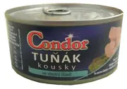 Condor Tuňák kousky ve vlastní šťávě 170 g
