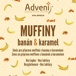 Adveni Muffiny banán & karamel 280 g