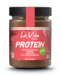 La Vida Vegan Proteinová pomazánka křupavý lískový oříšek BIO 270 g