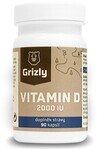 GRIZLY Vitamín D3 2000IU 90 kapslí