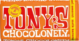 Tony’s Chocolonely Mléčná čokoláda, karamel a mořská sůl 180 g