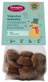 Biopekárna Zemanka Vánoční bio sušenky s vlašskými ořechy a kořením 100 g