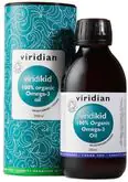 Viridian Viridikid Omega 3 olej BIO 200 ml
