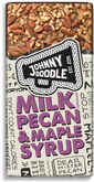 Johny Doodle Mléčná čokoláda, pekanové ořechy a javorový sirup 150 g