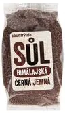 Country Life Sůl himálajská černá jemná 250 g