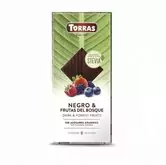 Torras Hořká čokoláda se stévií a lesním ovocem 125 g