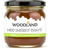 Woodland smíšený tmavý med 250 g