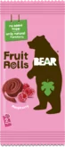 BEAR Fruit Rolls malina ovocné rolované plátky 20 g