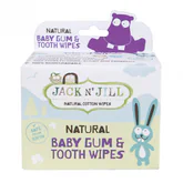 Jack N´Jill Dětské vlhčené ubrousky na dásně a zuby 25 ks