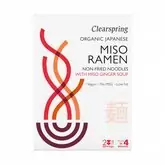 Clearspring Miso Ramen japonská nudlová polévka se zázvorem BIO 2 x 105 g