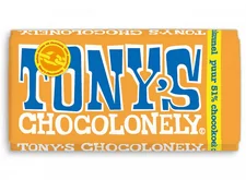 Tony’s Chocolonely Hořká čokoláda, kakaový dort, karamel a citron 180 g