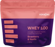 Voxberg Whey Protein 100 jahoda a vanilka 990 g