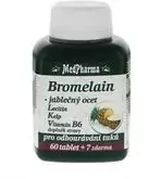 MedPharma Bromelain 300 mg+jabl.ocet,lecitin,kelp,B6 - 67 tablet