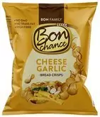 Bon Chance Chlebové chipsy s česnekem a sýrem 60 g