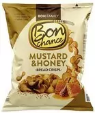 Bon Chance Chlebové chipsy s medem a hořčicí 120 g