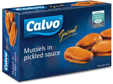 Calvo Gourmet mušle v marinádě 115 g