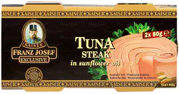 Franz Josef Kaiser Tuňák steak ve slunečnicovém oleji 2x80 g