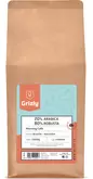 GRIZLY Pražená zrnková káva 20/80 Morning Coffee 1000 g