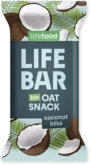 Lifefood Lifebar Oat snack kokosový BIO 40 g