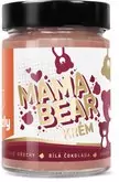 GRIZLY Mama Bear Lískooříškový krém s bílou čokoládou a jahodovým prachem 300 g