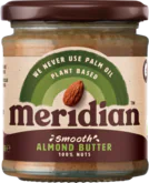Meridian Mandlové máslo jemné 170 g