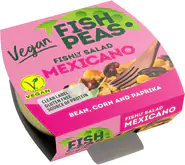 Fish Peas Veganský salát s hrachovou bílkovinou Mexicano 175 g