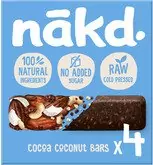 NAKD Cocoa Coconut - RAW tyčinky z ovoce a ořechů s kokosem 35g x 4