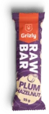 GRIZLY Raw Bar Švestka 55 g