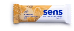 Sens Pleasure protein bar tmavá čokoláda a pomeranč 40 g