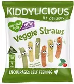 Kiddylicious Tyčinky zeleninové multipack 4x12 g