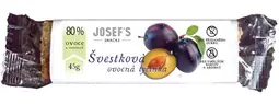 Josef's snacks Ovocná švestková tyčinka 45 g