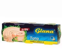 Giana Tuňák v oleji 3 x 80 g