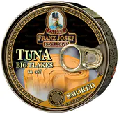 Franz Josef Kaiser Tuňák kousky ve slunečnicovém oleji s uzenou příchutí 170 g